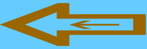 Pfeil blau
